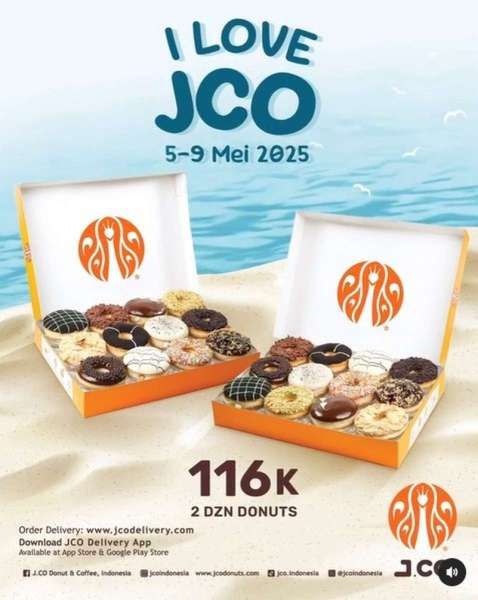 Promo I Love J.CO 5-9 Mei 2025