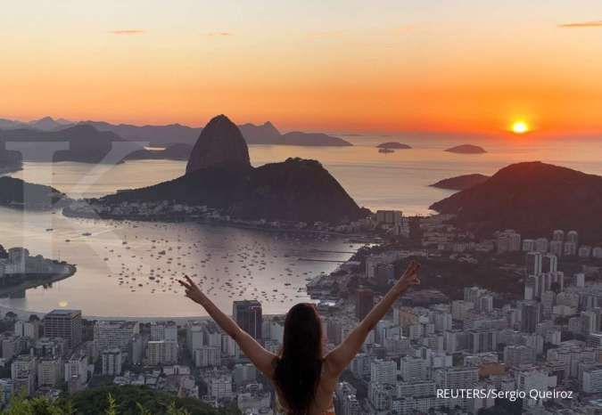 Suasana kota Rio de Janeiro, Brazil