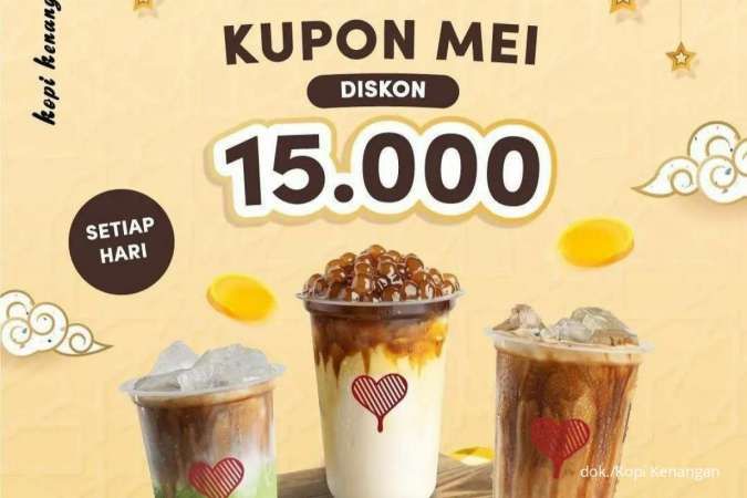 Promo Kopi Kenangan Mei 2022, Ada Kupon Mei Diskon Rp 15.000 Berlaku Setiap Hari