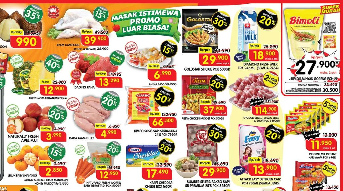 Promo Superindo Masak Istimewa 2 November 2021, diskon weekdays!