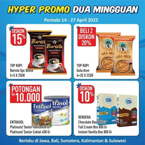 Promo Hypermart Dua Mingguan Periode 14-27 April 2022