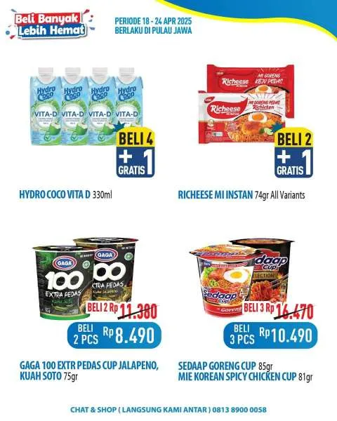 Promo Hypermart Beli Banyak Lebih Hemat Periode 18-24 April 2025