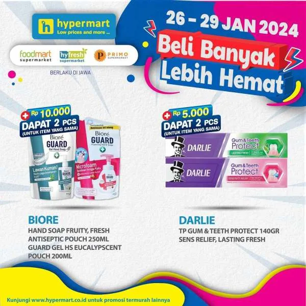 Promo Hypermart Beli Banyak Lebih Hemat Periode 26-29 Januari 2024