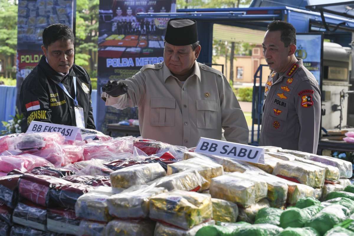 Polri Musnahkan Narkoba Senilai Rp 29,37 Triliun