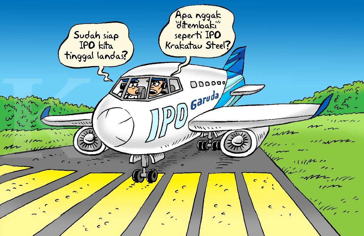 Kikuk menjelang IPO Garuda