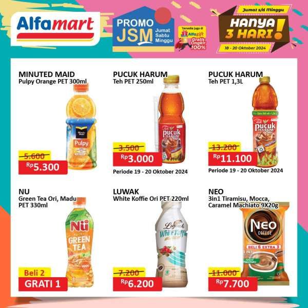 Promo JSM Alfamart Weekend 18-20 Oktober 2024