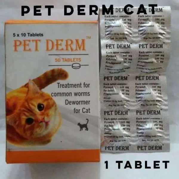 Petderm Cat Dewormer