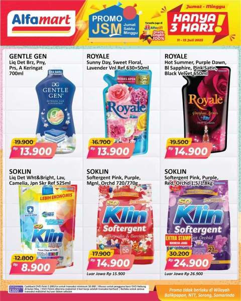 Promo JSM Alfamart 11-13 Juli 2025