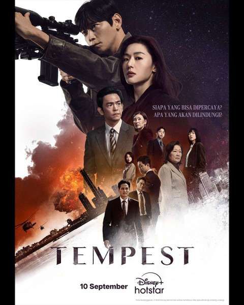 Drakor Tempest di Disneyplus Hotstar