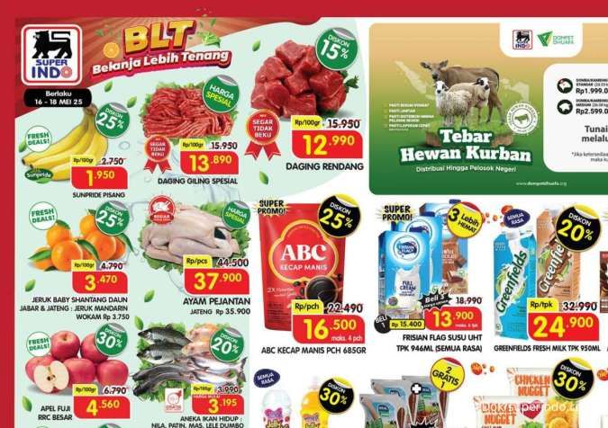Promo JSM Superindo Terbaru 16-18 Mei 2025, Nugget & Indomie Beli Banyak Lebih Hemat