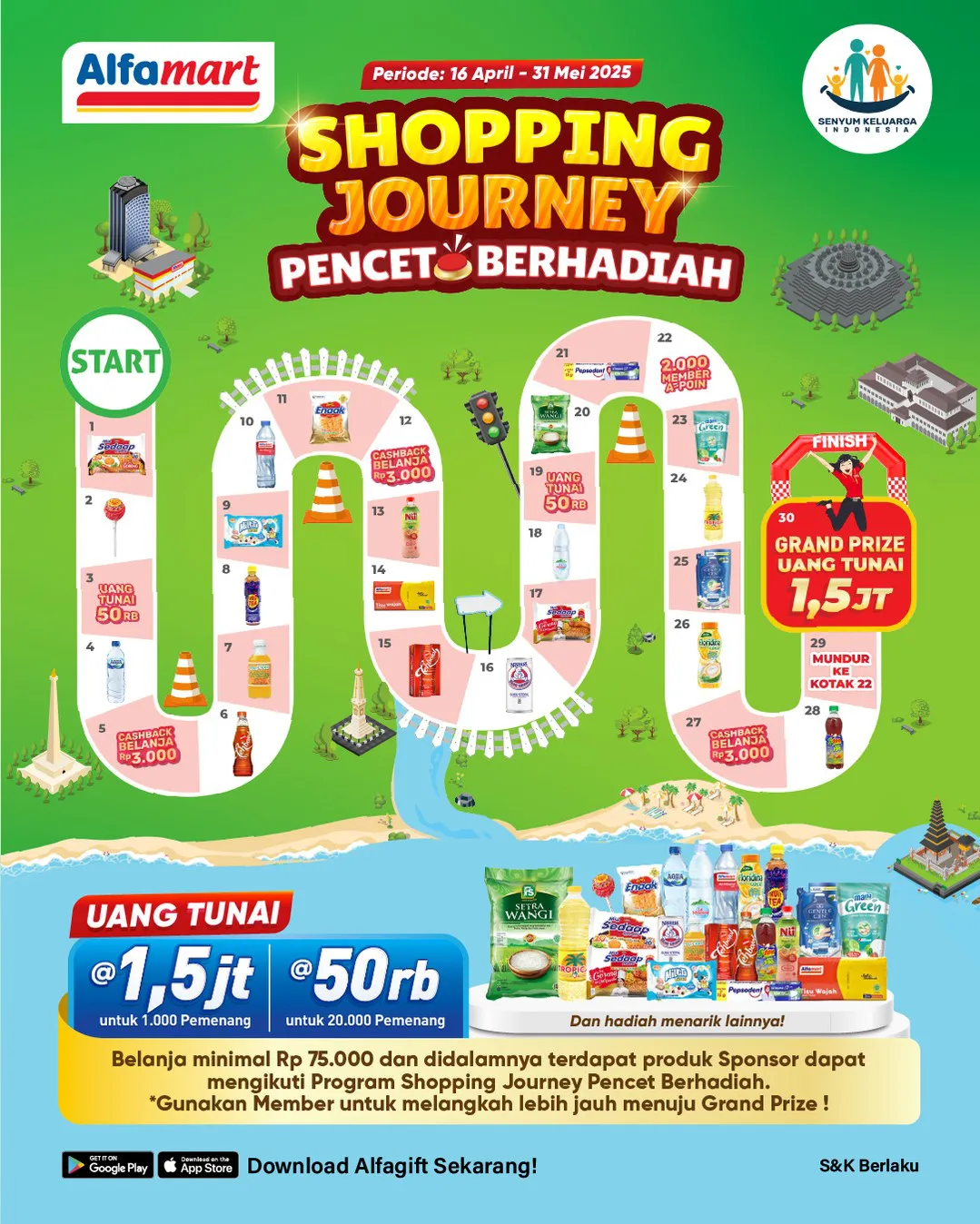 Promo Alfamart Beauty Fair Diskon s/d 40% Periode 16-30 April 2025