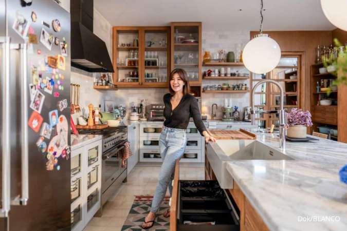 Inspirasi Desain Dapur Konsep Open Plan ala Agatha Suci,Rahasia Dapur Nyaman &Praktis