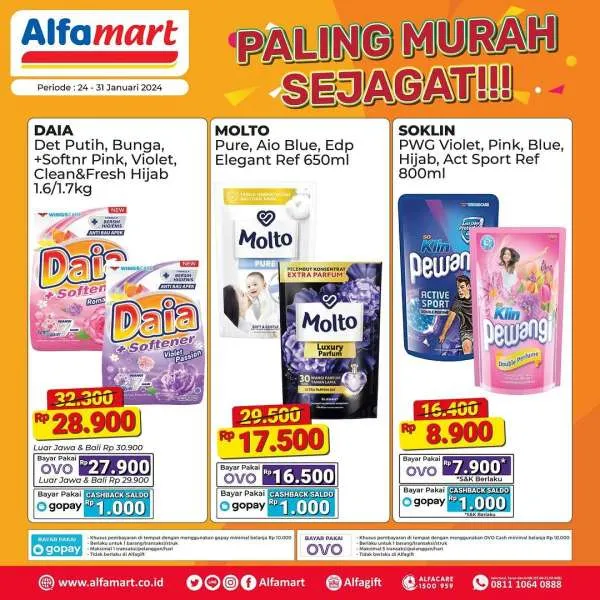 Promo Alfamart Paling Murah Sejagat Periode 24-31 Januari 2024