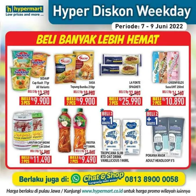 Promo Hypermart Terbaru Berlaku 7-9 Juni 2022