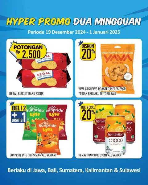 Promo Hypermart Dua Mingguan Periode 19 Desember 2024-1 Januari 2025