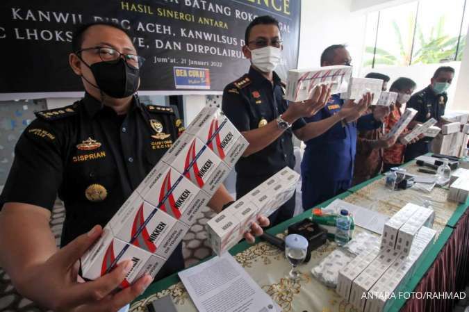 Optimistis Penerimaan Cukai Rokok Capai Target