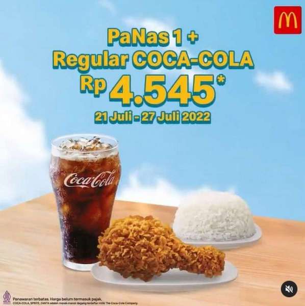 Promo McD Panas 1 Spesial di Bulan Juli Tahun 2022