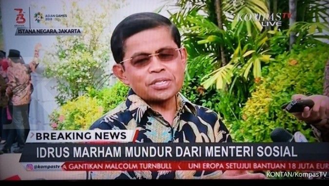 Secara mendadak Mensos Idrus Marham temui Jokowi, ada apa? 