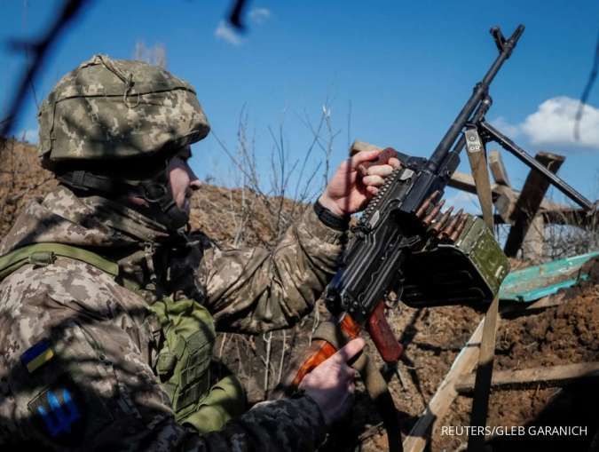 Militer Ukraina Bakal Berikan Perlawanan Sengit Melawan Invasi Rusia