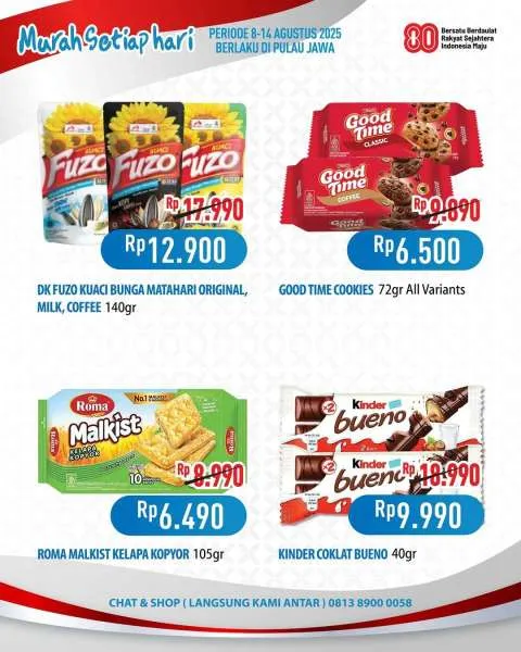 Promo JSM Hypermart Hyper Diskon Weekend Periode 8-11 Agustus 2025