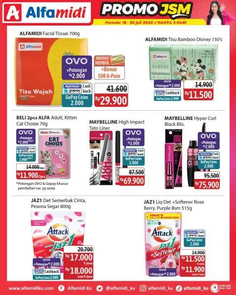 Promo JSM Alfamidi Periode 18-20 Juli 2025