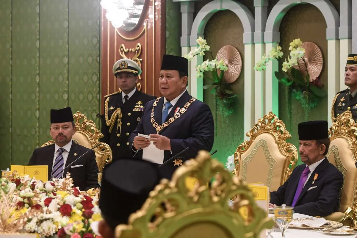 Presiden Prabowo Terima Bintang Kebesaran Tertinggi Brunei Darussalam