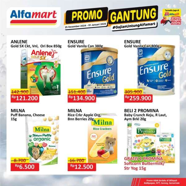 Promo Alfamart Gantung 25 Desember 2024-1 Januari 2025