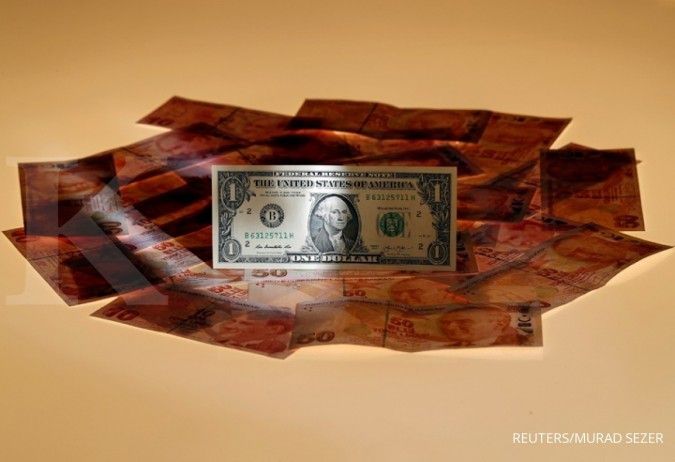 Mata uang lira kembali melemah terhadap dollar AS