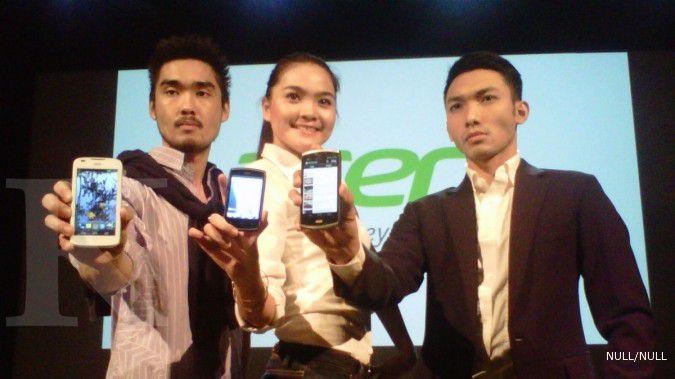 Acer hadirkan android seharga Rp 1 juta