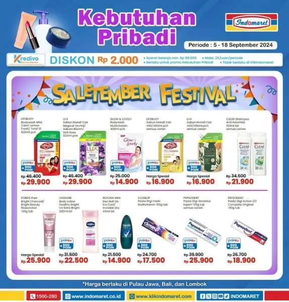 Promo Indomaret Super Hemat Periode 5-18 September 2024