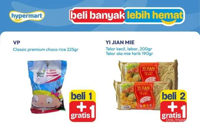 Promo Hypermart Terbaru Periode 20-23 Oktober 2025, Beli 1 Gratis 1 Meises-Detergent