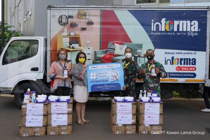 Gerakan BantuJagaNakes Informa, Tokopedia & Ruparupa.com Salurkan 2,200 Produk Sanitasi untuk Tenaga Kesehatan