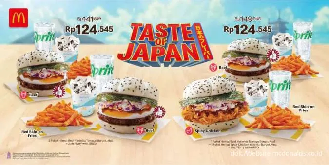 Promo McD Taste of Japan