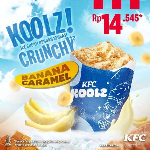 Promo KFC Terbaru 3 Maret 2023, Promo KFC Koolz Hanya Rp 14.000-an
