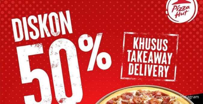 Promo Pizza Hut Terbaru di Akhir Bulan September 2023, Diskon 50% Pan Large Pizza!