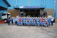 Dukung Transformasi Logistik Baja, Krakatau Posco Resmikan HR Coil Warehouse Modern