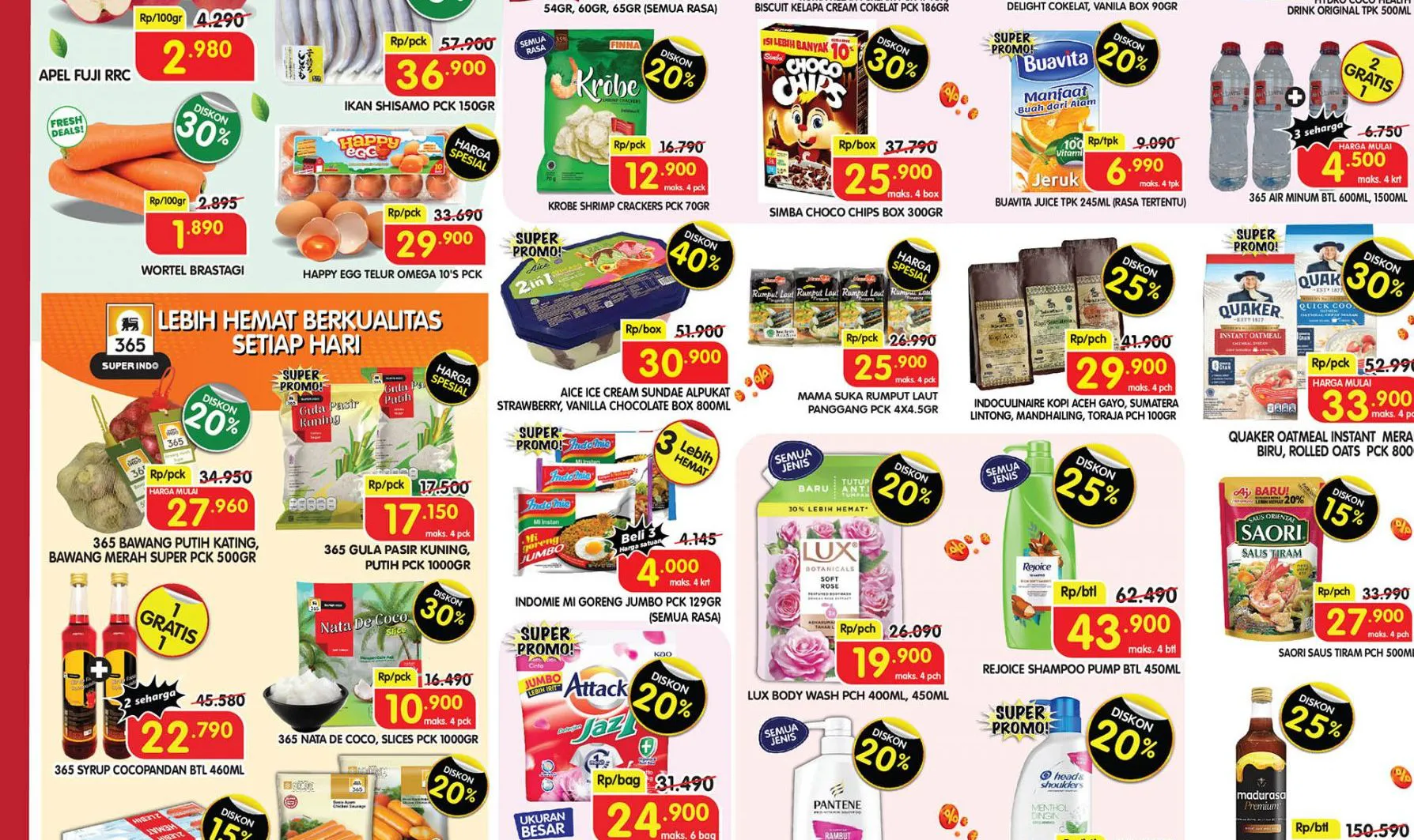 Promo Superindo Weekday 7-10 April 2025