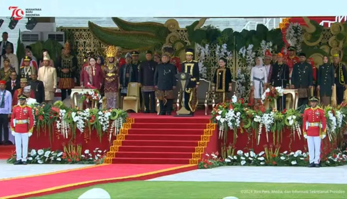 Jokowi Pimpin Upacara HUT RI di IKN, Ma'ruf Amin di Istana Merdeka