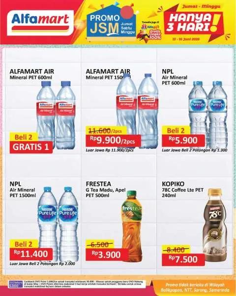 Promo JSM Alfamart Periode 13-15 Juni 2025