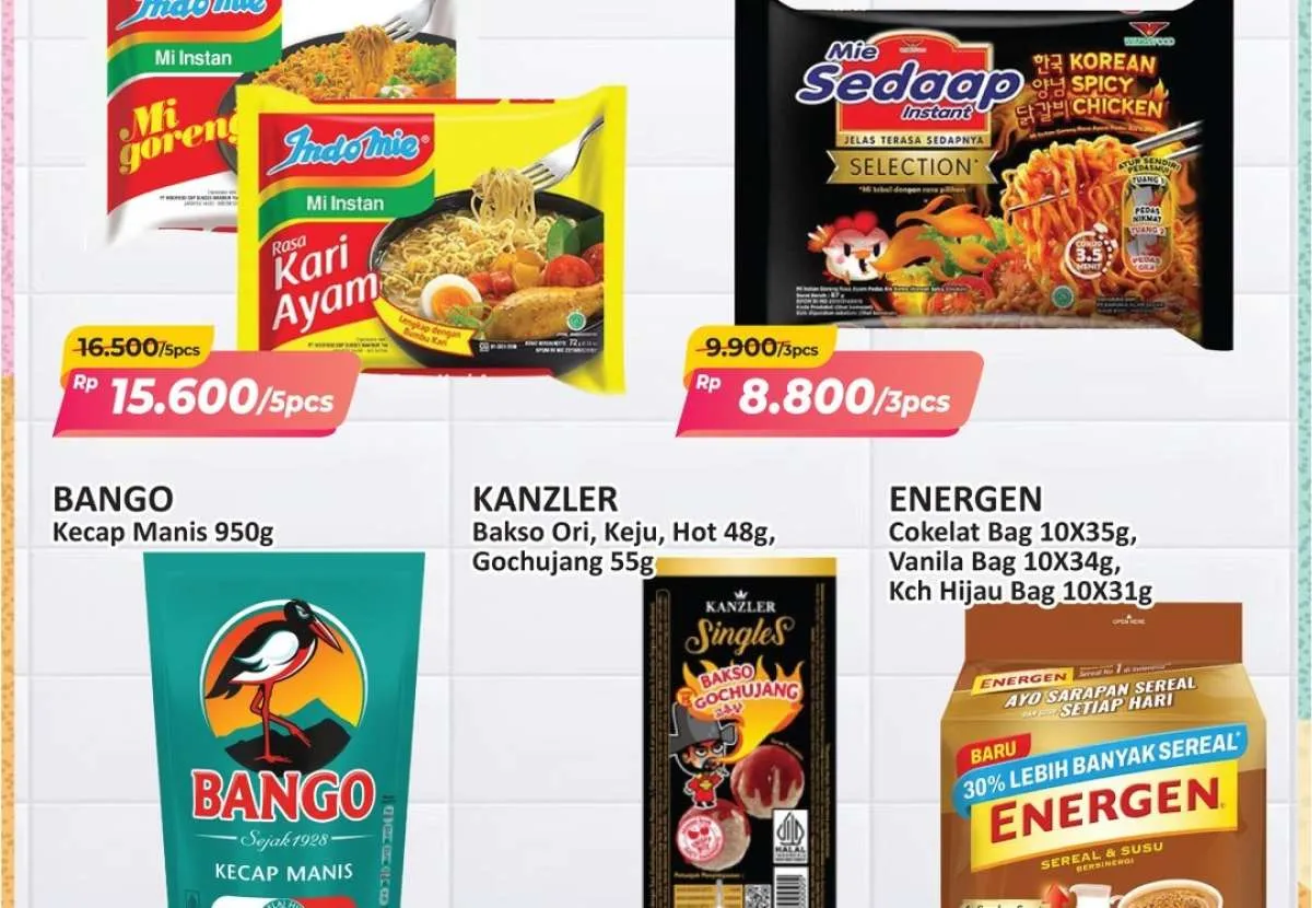 Promo JSM Alfamart 5 Juli 2025, Potongan Harga Indomie & Kecap Bango Berakhir Besok