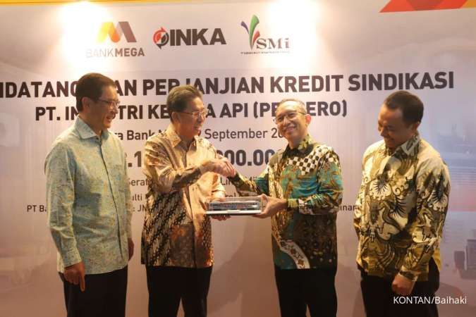 Bank Mega dan PT SMI Salurkan Kredit Sindikasi ke INKA Senilai Rp 2,1 Triliun