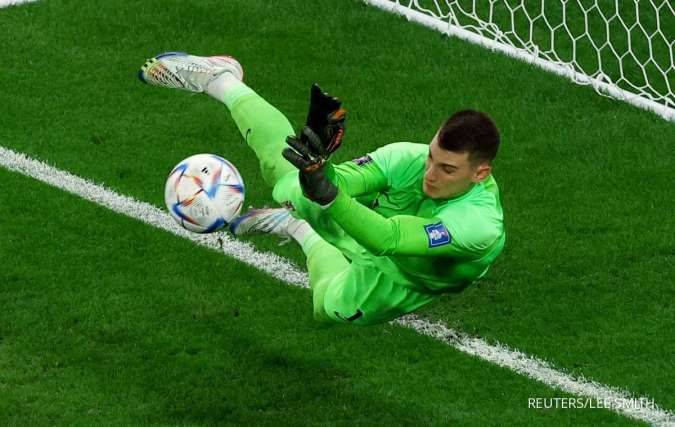 Perebutan Juara 3 Piala Dunia 2022, Ini Fakta Kiper Kroasia Dominik Livakovic