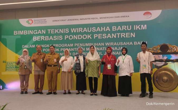 Di Banten, Kemenperin Bina 250 Santri Jadi Wirausaha Industri Baru