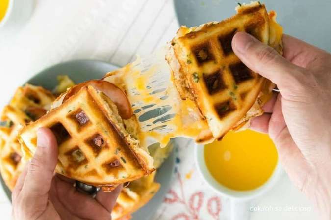 Resep Cheese Croffle Viral yang Creamy dan Mudah Digigit