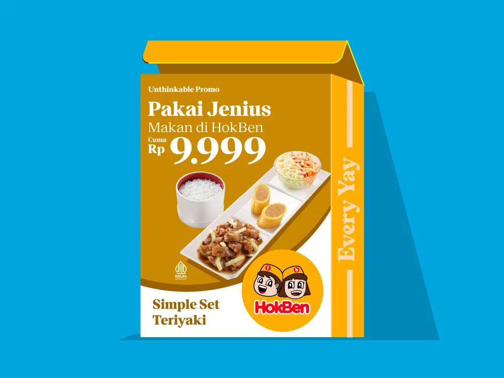 Promo Hokben x Jenius Unthinkable