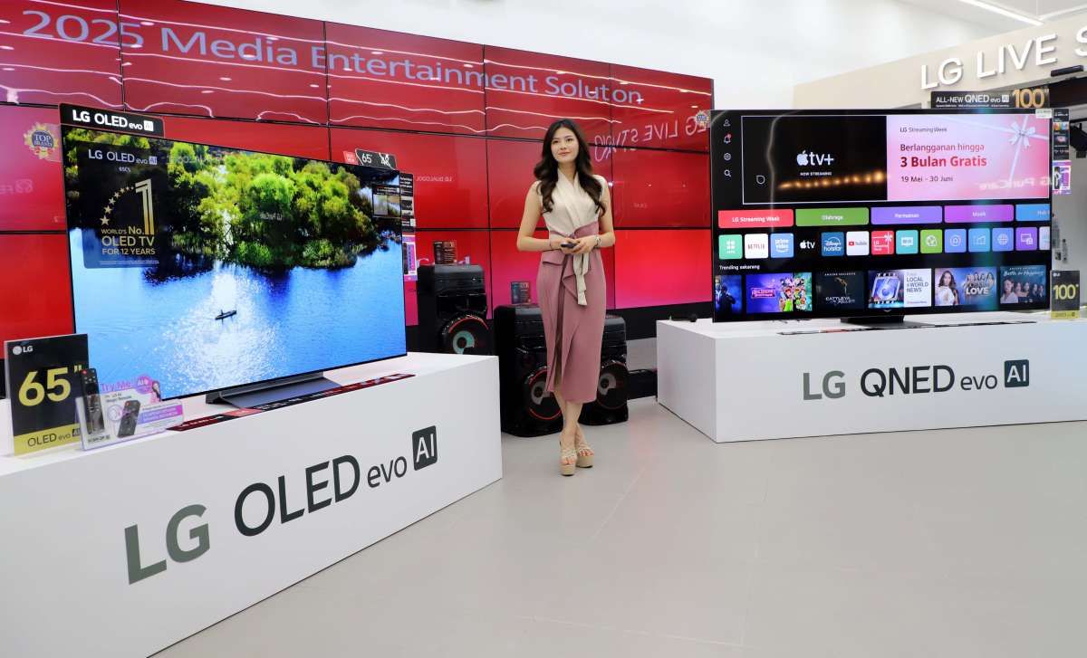 LG Luncurkan TV OLED evo dengan Prosesor AI Terkini