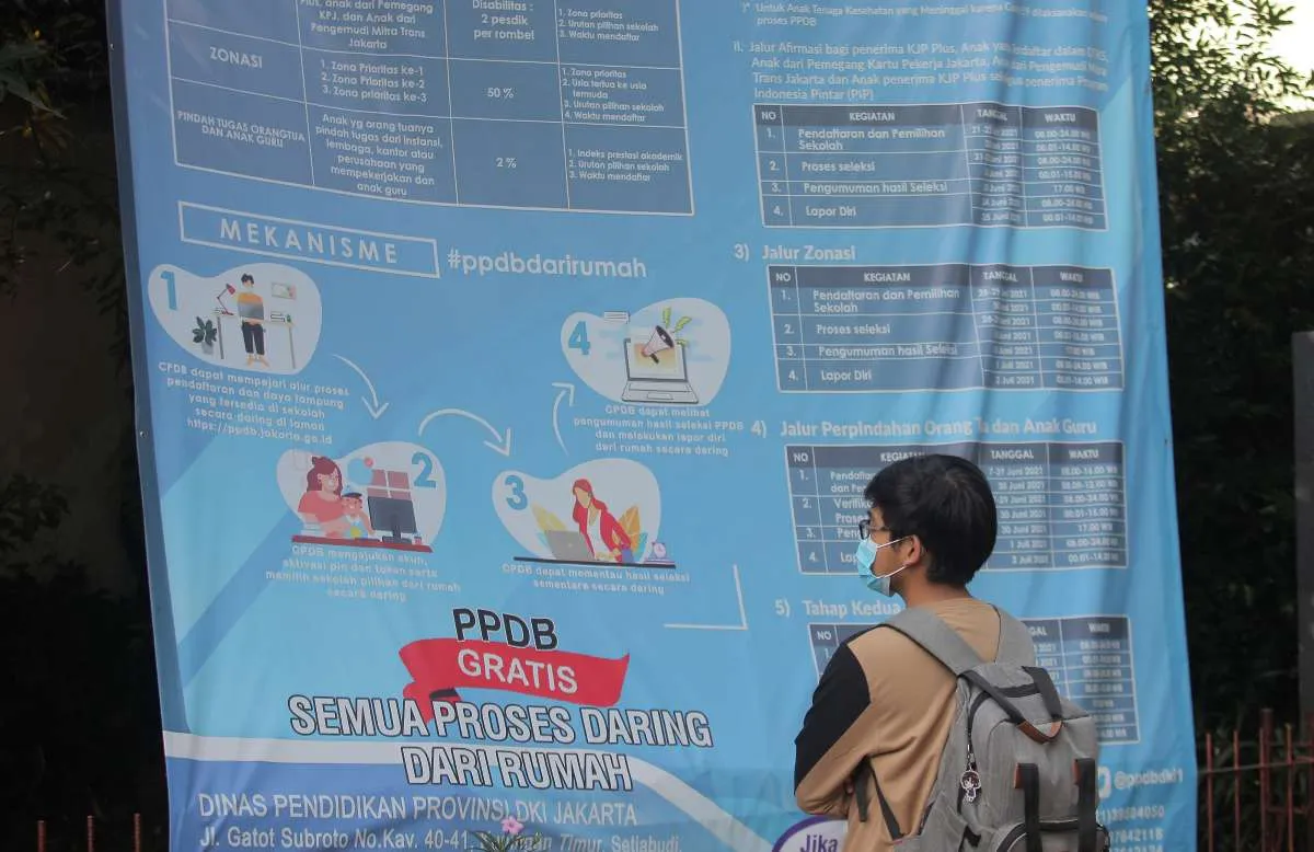 Catat! Pendaftaran PPDB Jakarta jalur prestasi ditutup hari ini pukul 14.00 