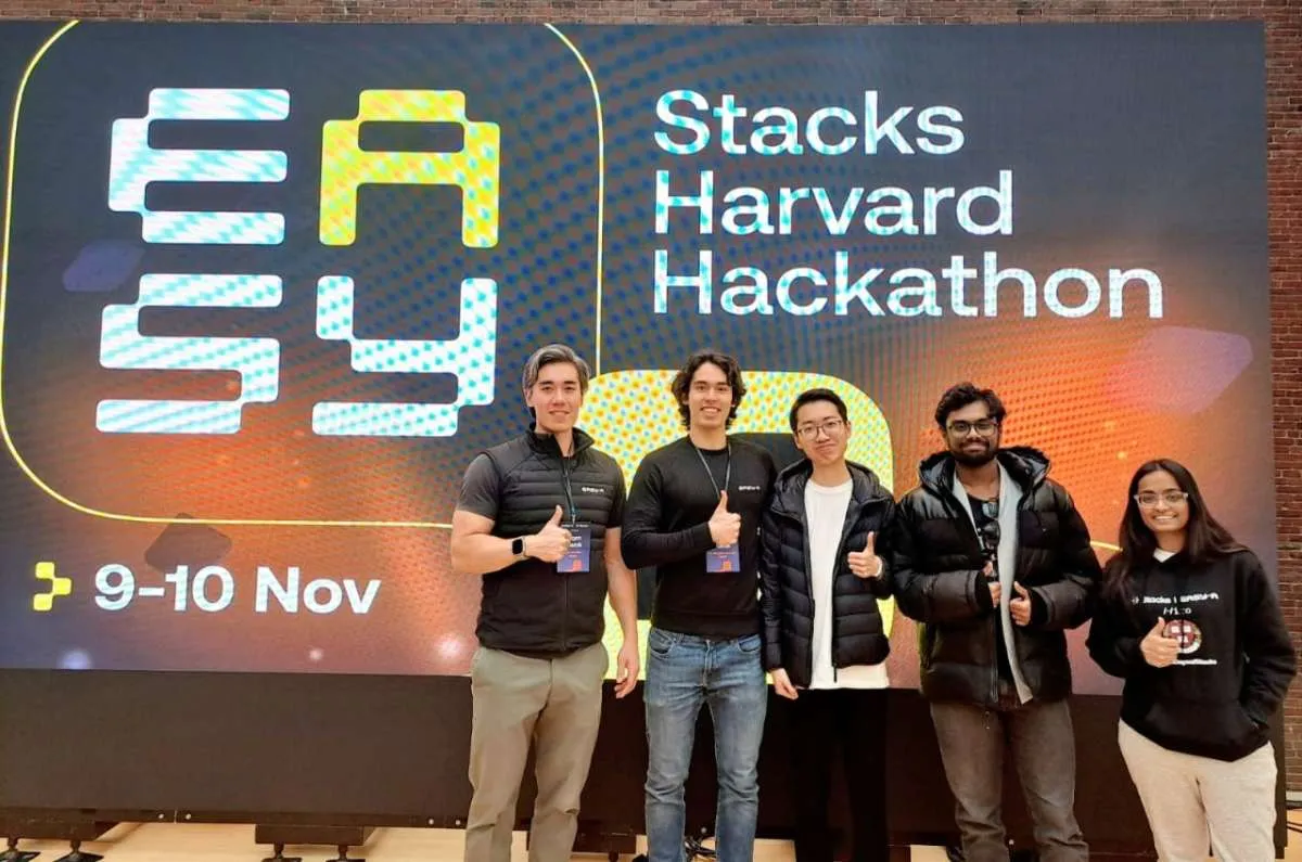 Mahasiswa President University Sabet Juara Stacks Harvard Hackathon di Harvard AS