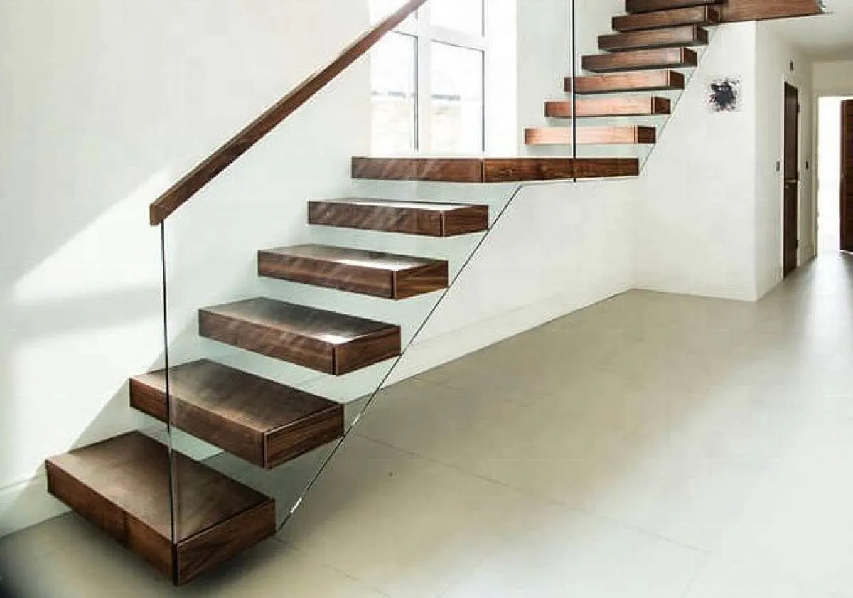 Inspirasi Desain Tangga Melayang atau Floating Stairs yang Minimalis