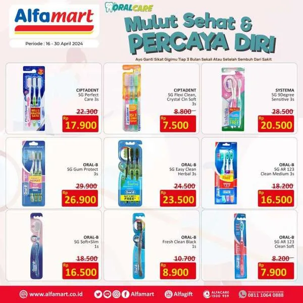 Promo Alfamart Personal Care Fair Periode 16-30 April 2024